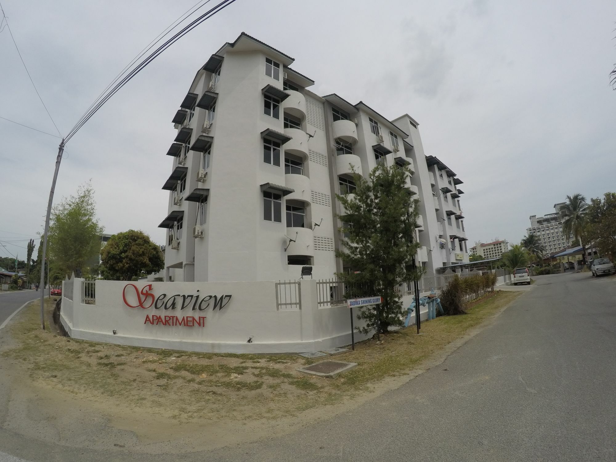 Seaview apartamento Kuah Exterior foto